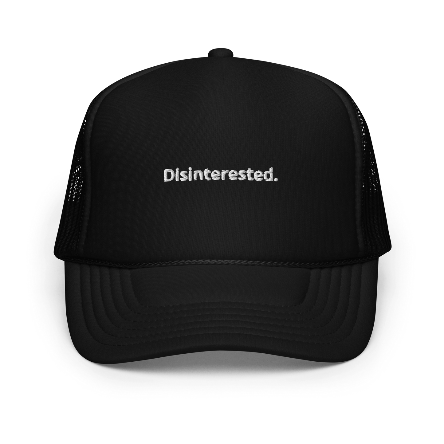 Dis Interested Foam trucker hat