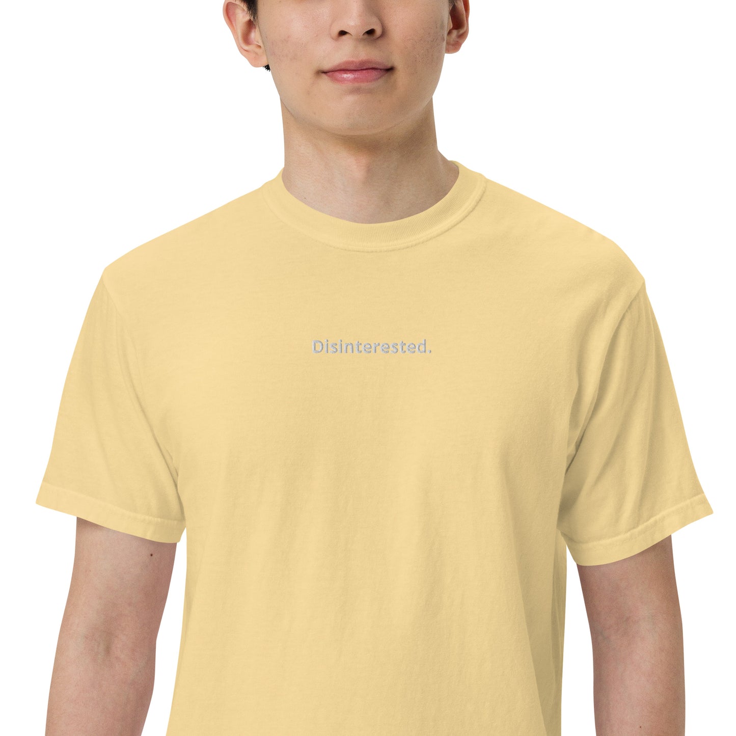 Disinterested garment-dyed heavyweight t-shirt