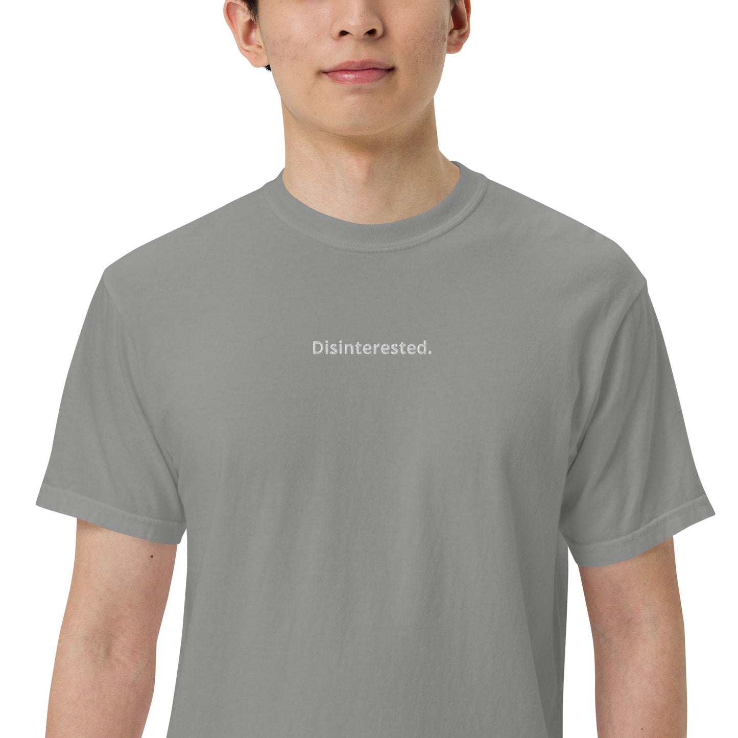 Disinterested garment-dyed heavyweight t-shirt