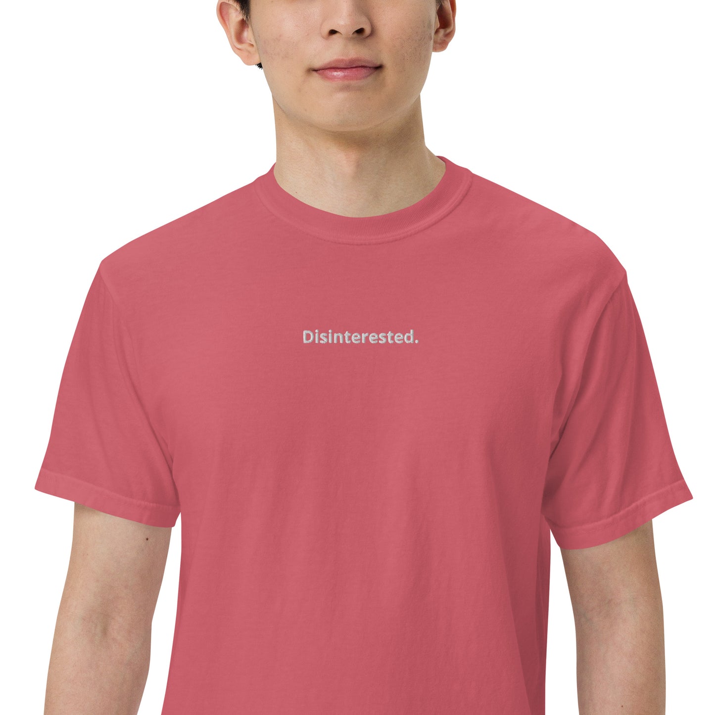 Disinterested garment-dyed heavyweight t-shirt