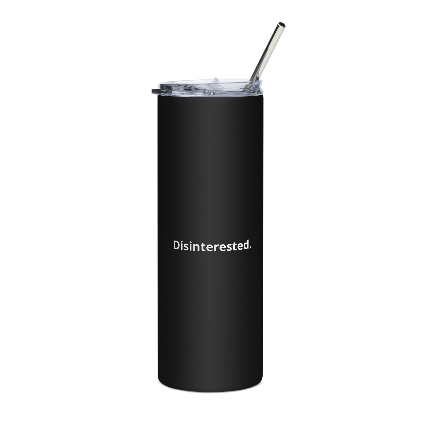 Disinterested Stainless steel tumbler