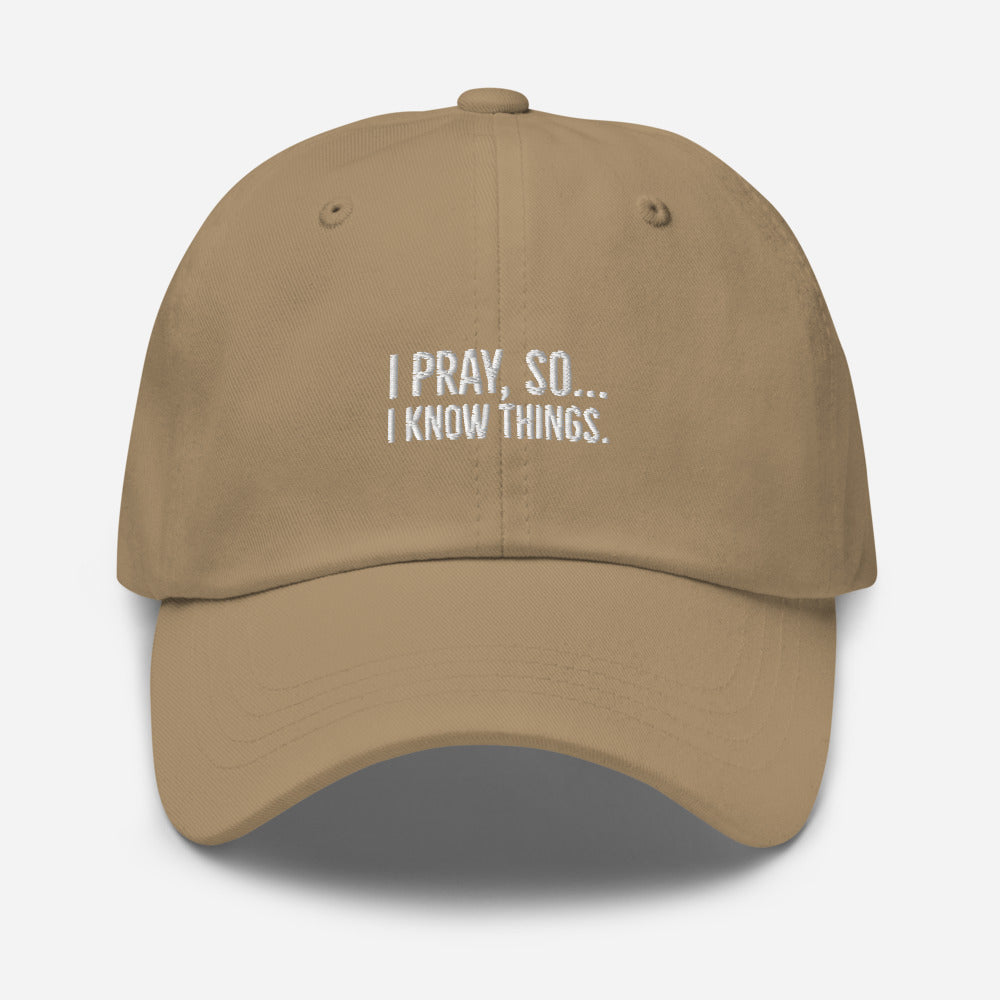 I pray Dad hat